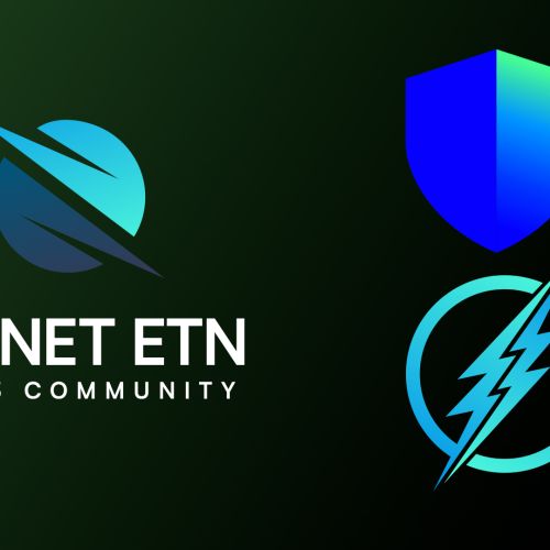 Trust Wallet Logo and Electroneum Logo
