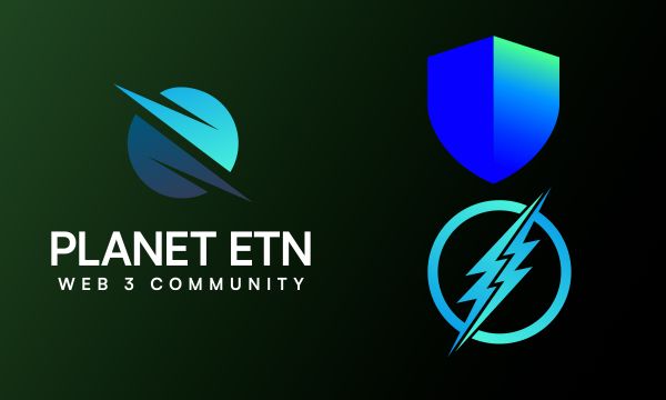 Trust Wallet Logo and Electroneum Logo