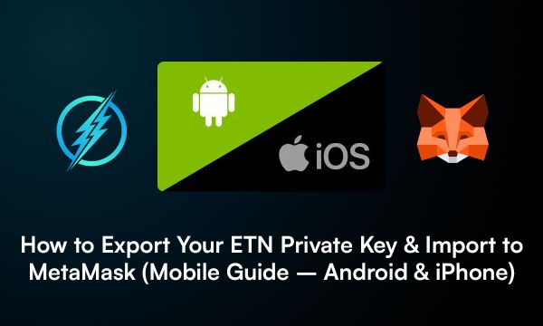 ETN migration Metamask