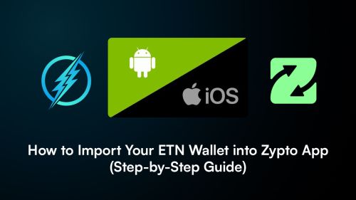 ETN Electroneum Zypto Wallet