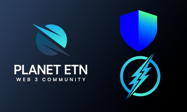 Trust Wallet Logo and Electroneum Logo