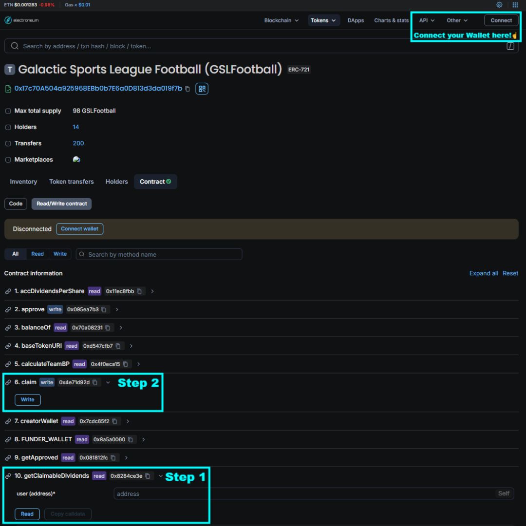 ⚙️ GSL Football – How to Claim