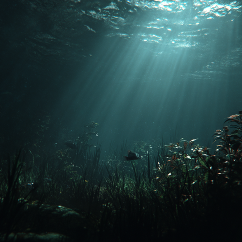 underwater scene