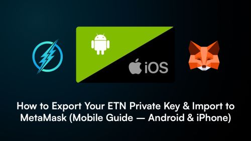 ETN migration Metamask