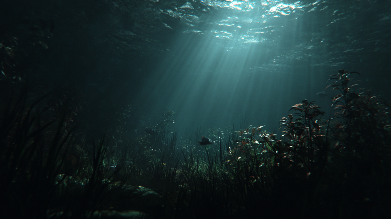 underwater scene